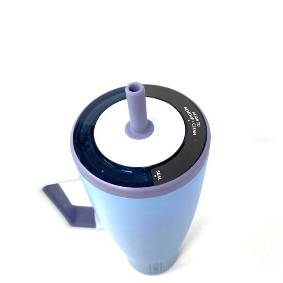 Brumate ERA 40 Oz Leakproof Metal Straw High Tide Blue Color Block - Picture 4 of 7